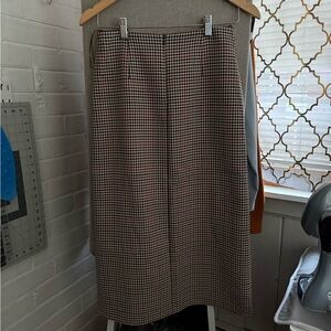 Classic Checkered Women's Skirt